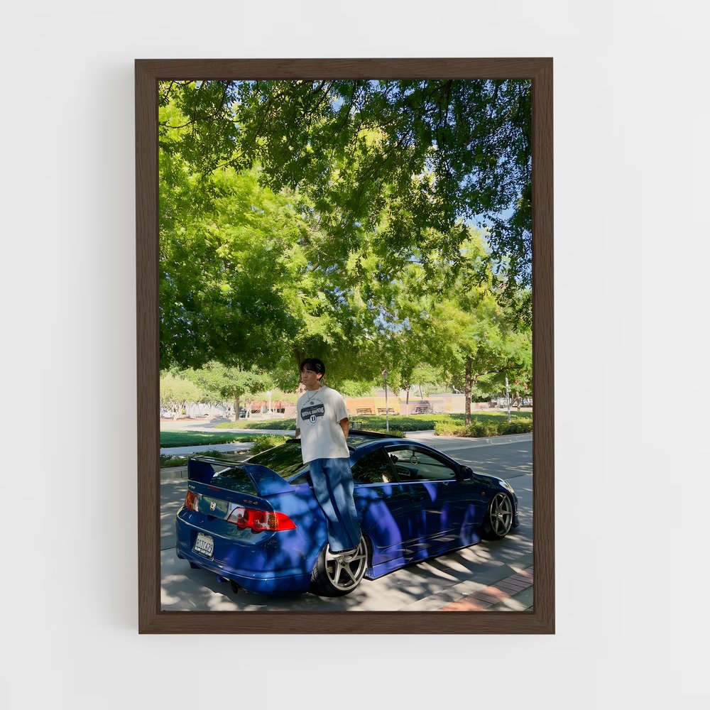 Poster Street Style Blue – affiche Acura (vue 5)